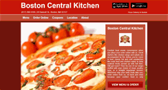 Desktop Screenshot of bostoncentralkitchenexpress.com
